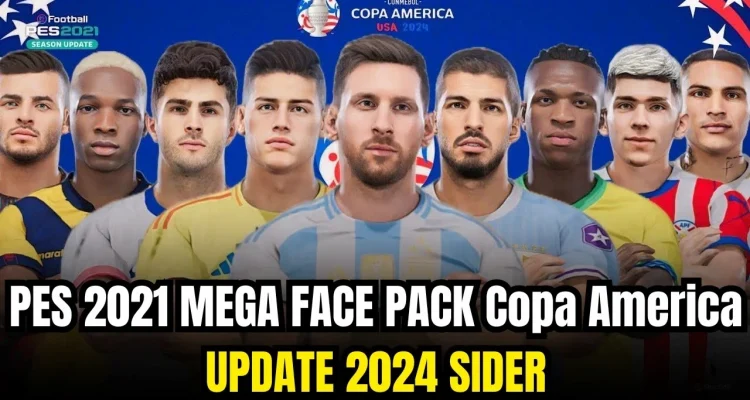PES 2021 Mega Facepack Copa America 2024