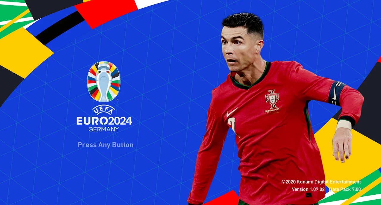 PES 2021 Menu graphics EURO 2024 by WINPES21