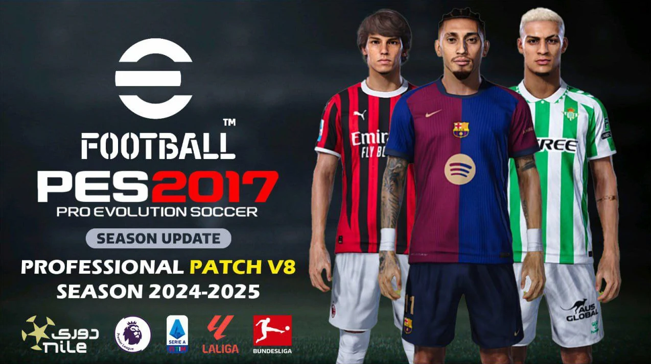 [Fshare] PES 2017 Professionals Patch v8.0.2 - Patch PES 2017 mới nhất