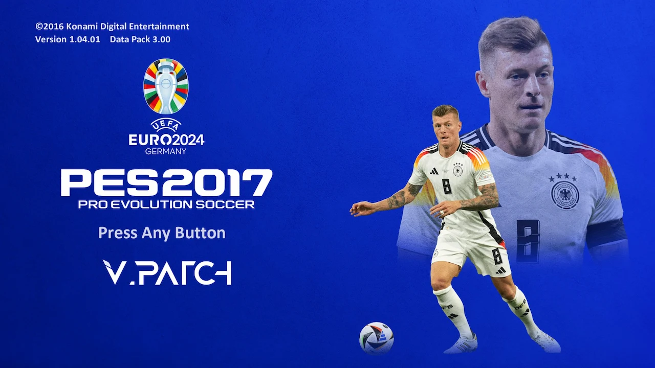 PES 2017 VPATCH17 V1 2024 - Cập nhật PES 2017 mới nhất