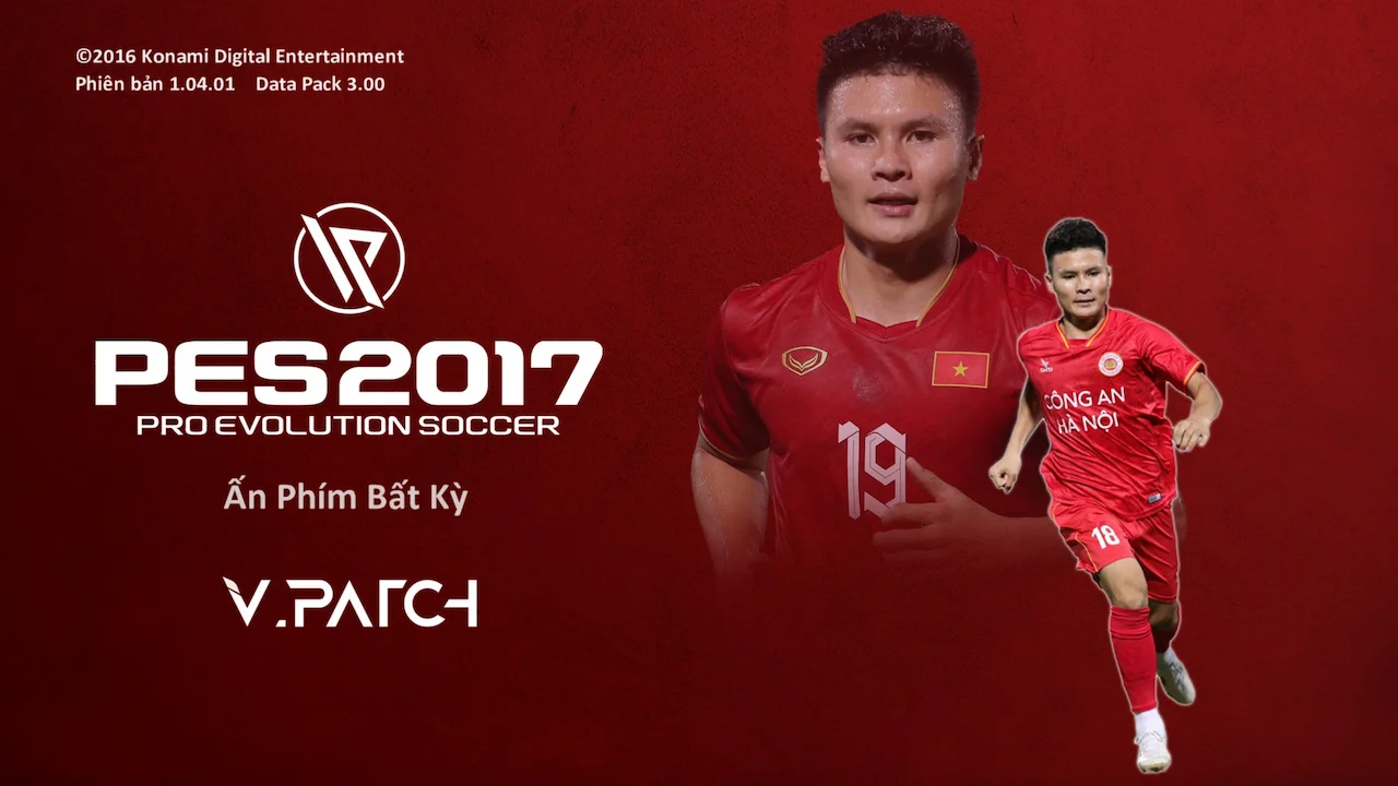 PES 2017 VPATCH17 V1 2025 - Cập nhật PES 2017 mới nhất