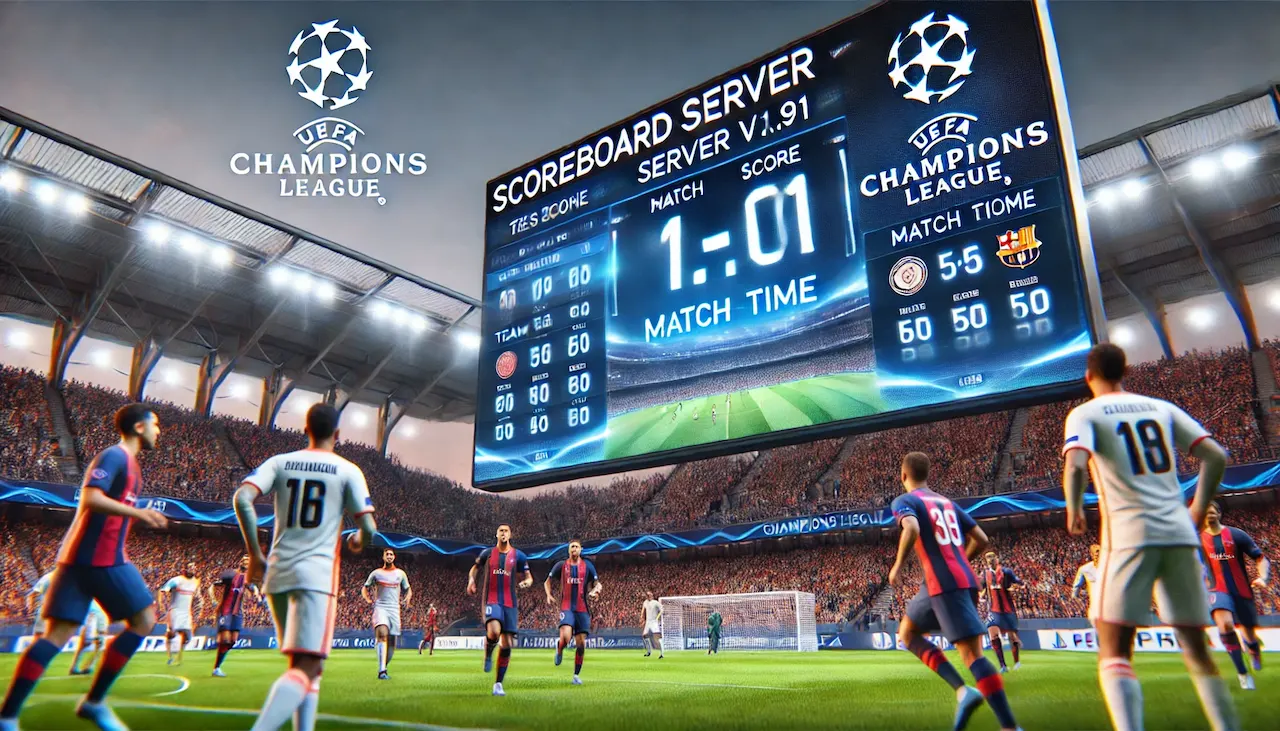 PES 2021 Scoreboard Server