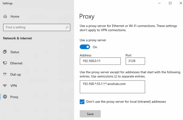 Cách fake IP bằng Proxy trên Win 11