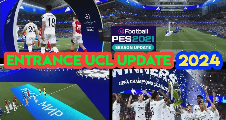 PES 2021 Entrance Generic UCL Update Visual 2024