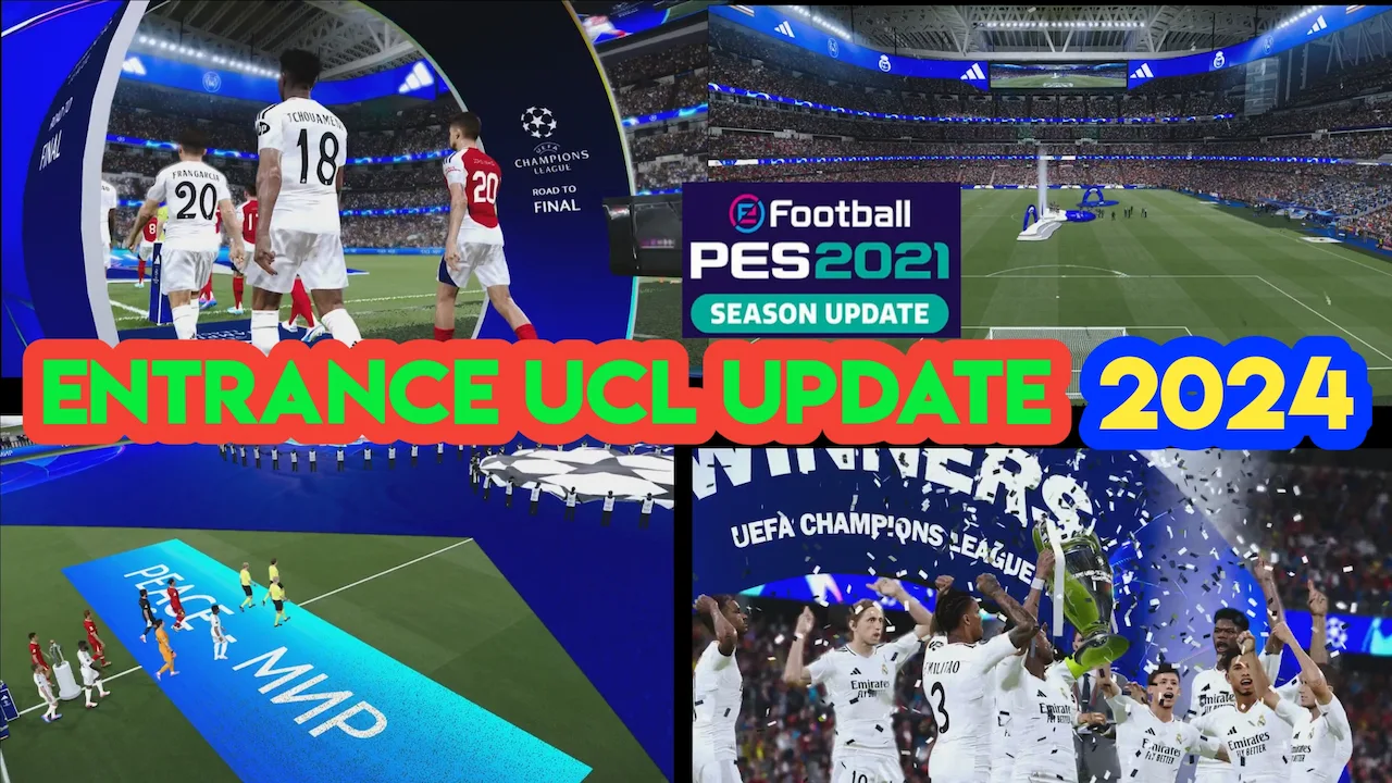 PES 2021 Entrance Generic UCL Update Visual 2024