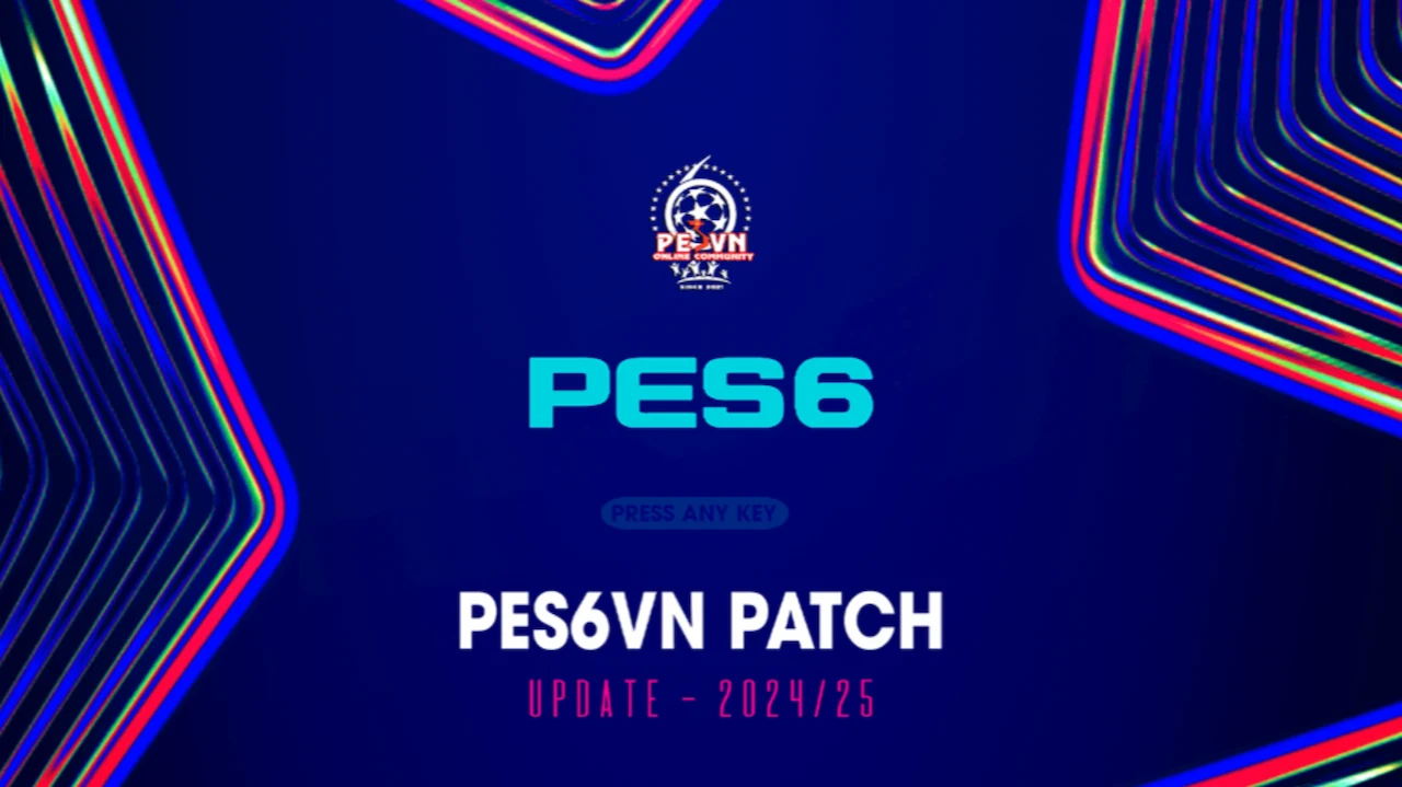 PES 6 update season 2025 by PES6VN - Cập nhật mùa giải mới