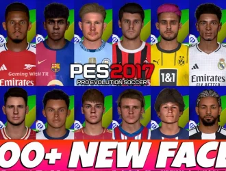 PES 2017 Facepack Update mùa giải 2024/25