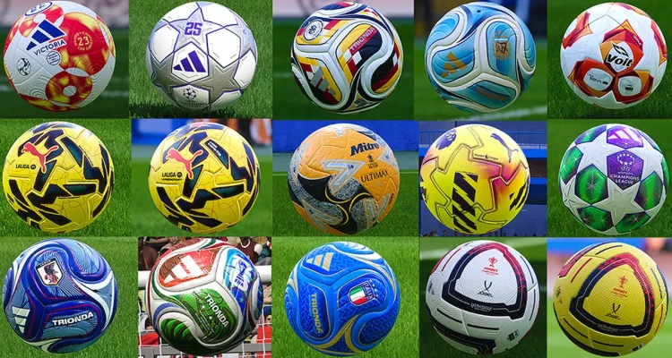 PES 2021 BallServer Pack v58 AIO - Cập nhật bóng mùa giải 2025/26 mới nhất