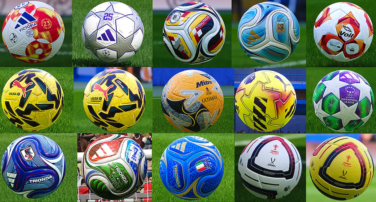 PES 2021 BallServer Pack v58 AIO - Cập nhật bóng mùa giải 2025/26 mới nhất