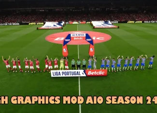 Download PES 2021 High Graphics Mod AIO Season 24/25 miễn phí