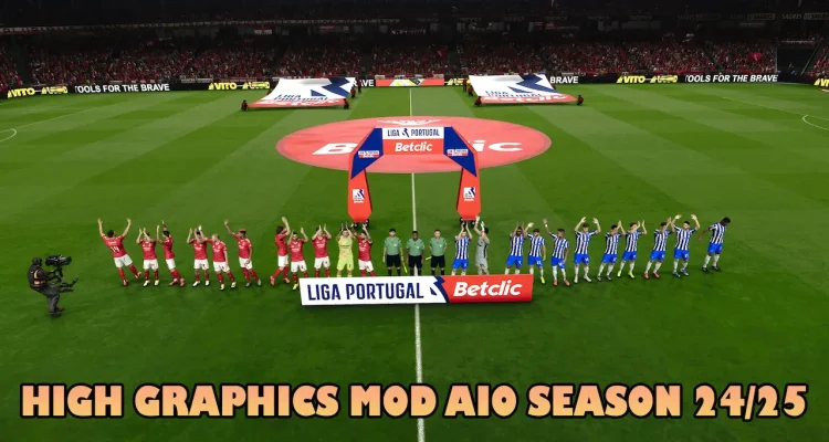 Download PES 2021 High Graphics Mod AIO Season 24/25 miễn phí