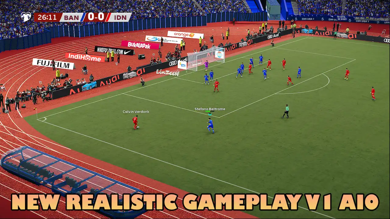 Download PES 2021 New Realistic Gameplay 2024 v1 AIO mới nhất miễn phí