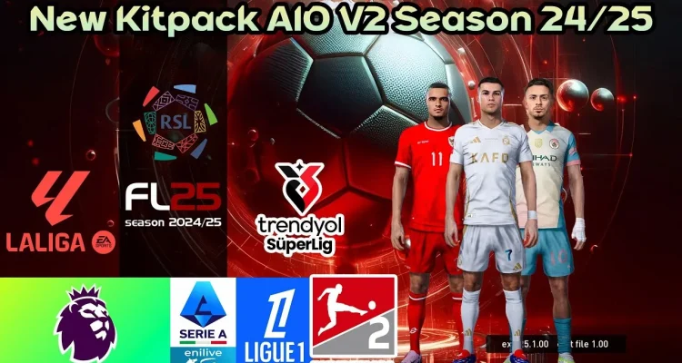 PES 2021 New Kitpack 2024-25 v2 AIO