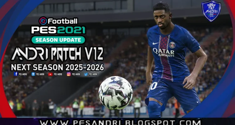 PES 2021 Andri Patch v12 AIO - Patch PES 2021 mới nhất