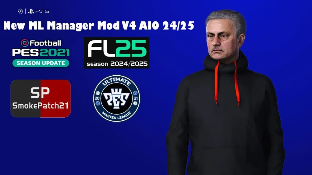 PES 2021 Manager Mod 2025 V4 AIO