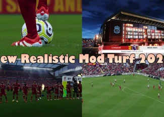 PES 2021 New Realistic Mod Turf 2025