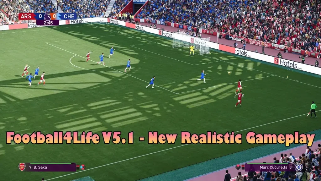 Download PES 2021 Gameplay Football4Life v5.1 miễn phí