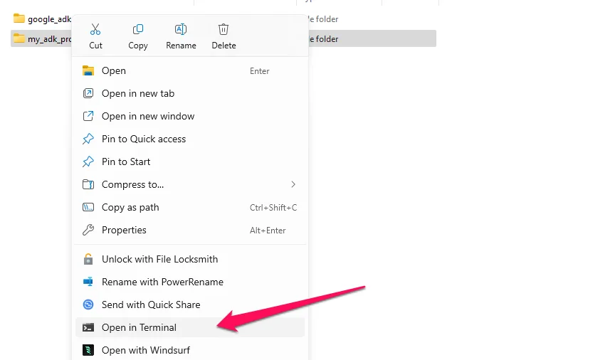 Hướng Dẫn các bước cài đặt Google ADK trên Windows 11