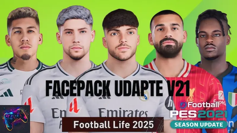 PES 2021 Facepack AIO by MD Gaming