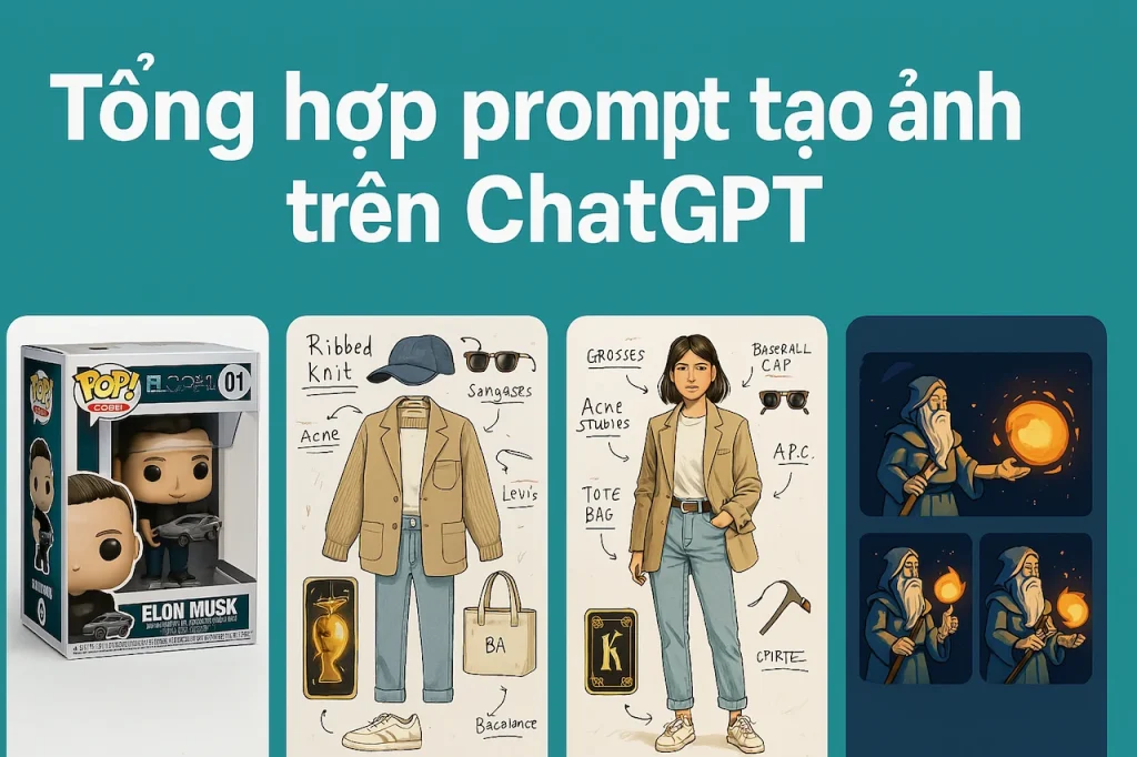 Chia sẻ file PDF 94 trang prompt tạo ảnh trên ChatGPT cực đỉnh