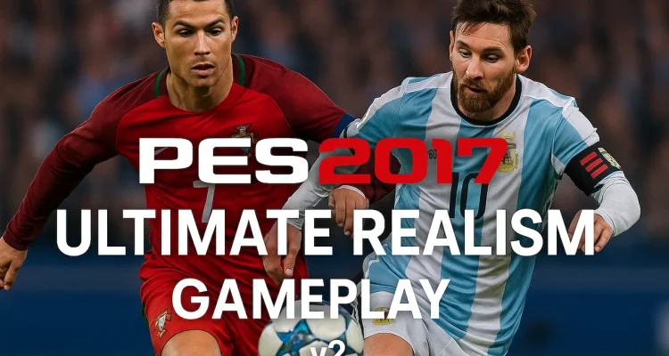 PES 2017 Ultimate Realism Gameplay v2: bản mod Gameplay cho trải nghiệm bóng đá chân thực