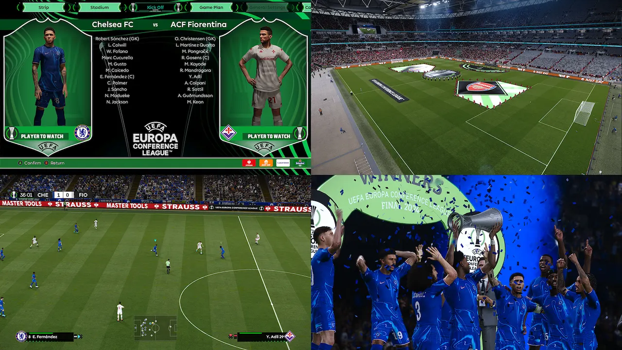 PES 2021 eFootball HANO v2.2 AIO: bản patch toàn diện cập nhật mùa giải 2024-2025
