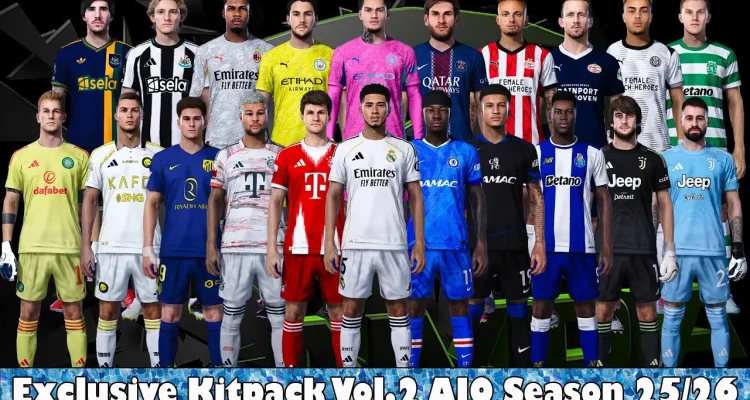 PES 2021 Exclusive Kitpack v2 AIO Season 2025/2026