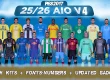 PES 2017 Kitpack Official Season 2025-2026 v4 AIO