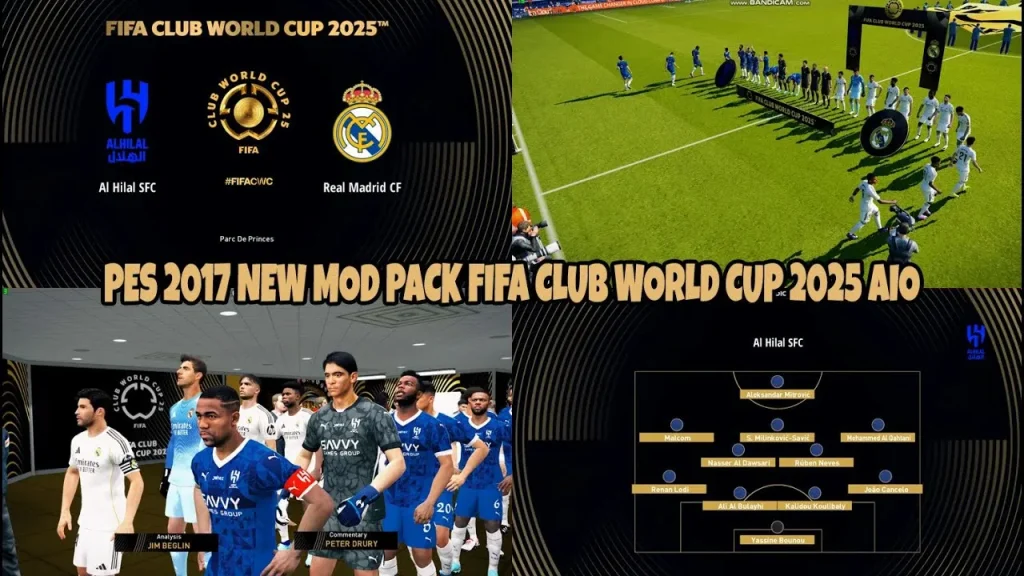 PES 2017 Mod FIFA Club World Cup 2025 AIO