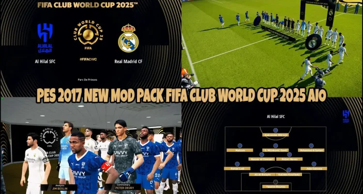 PES 2017 Mod FIFA Club World Cup 2025 AIO