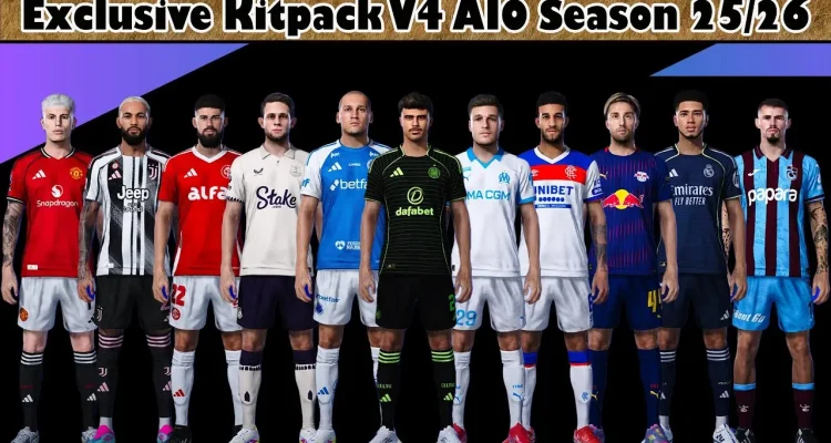 PES 2021 Exclusive Kitpack v4 AIO Season 2025/2026