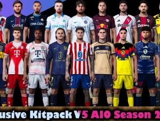 PES 2021 Exclusive Kitpack v5 AIO Season 2025/2026