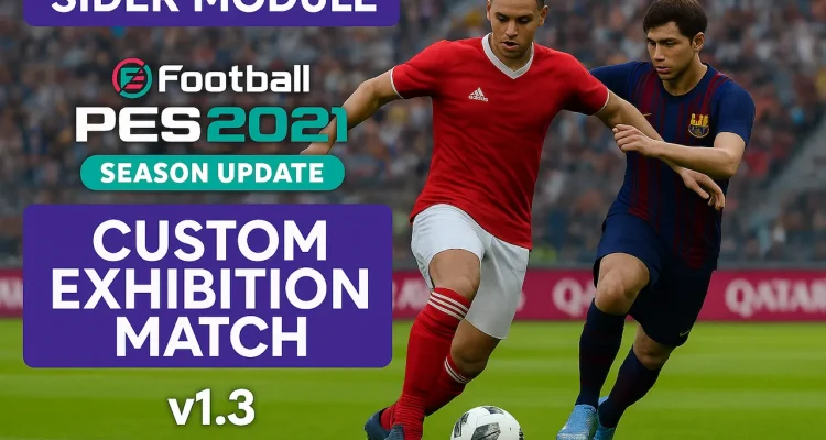 Sider Module: PES 2021 Custom Exhibition Match v1.3