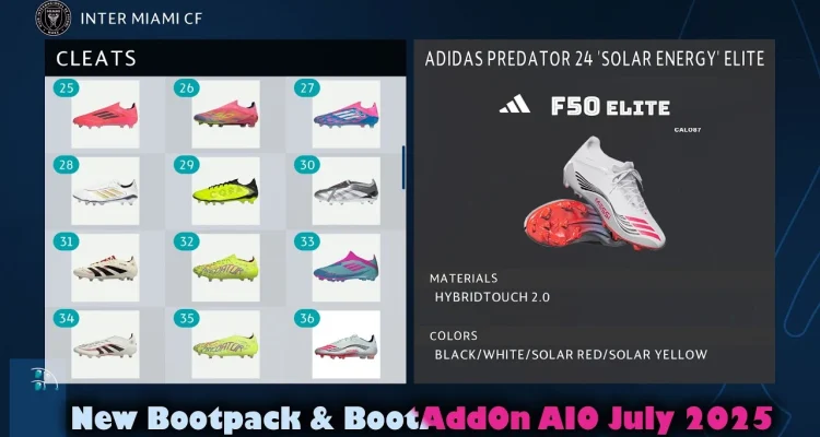 PES 2021 Bootpack & AddOn AIO July 2025
