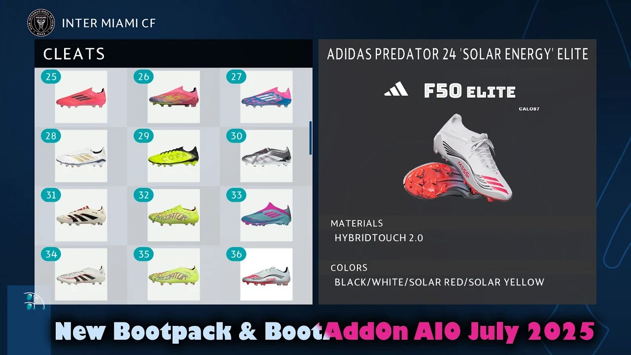 PES 2021 Bootpack & AddOn AIO July 2025