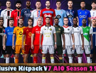 PES 2021 Exclusive Kitpack v7 AIO Season 2025/2026
