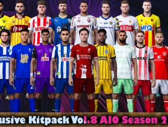PES 2021 Exclusive Kitpack v8 AIO Season 2025/2026