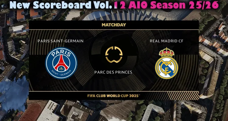 PES 2021 Scoreboard Server v12 AIO Season 2025/2026