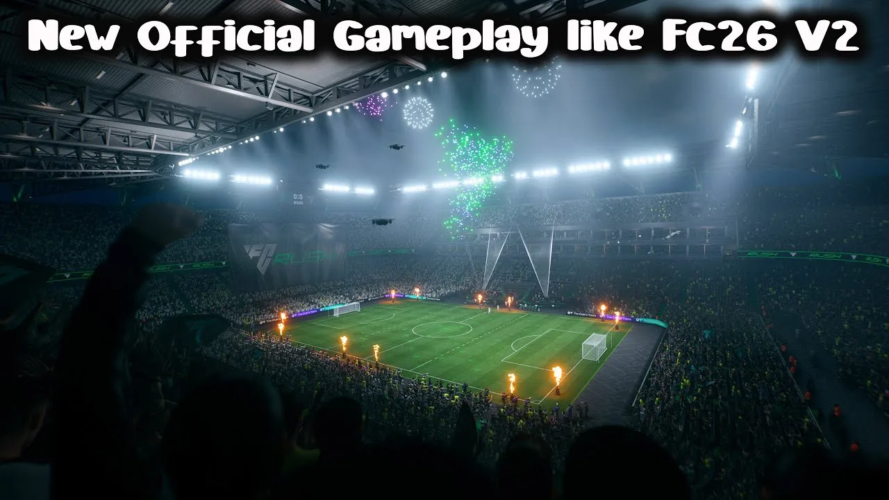 FL25 + PES 2021 Official Gameplay Like FC26 v2