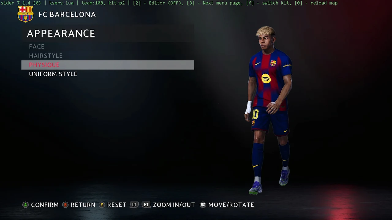 Official Kits LaLiga EA Sports 2025/2026 cho PES 2021 & FL25