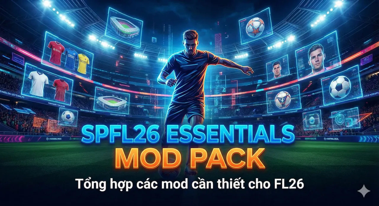 SPFL26 Essentials Mod Pack - Tổng hợp các mod cần thiết cho FL26
