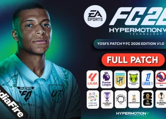 PES 2017 YosfX Patch FC 2026 Edition V1.0 - Cập nhật mùa giải 2025/2026