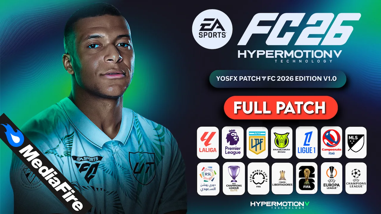 PES 2017 YosfX Patch FC 2026 Edition V1.0 - Cập nhật mùa giải 2025/2026