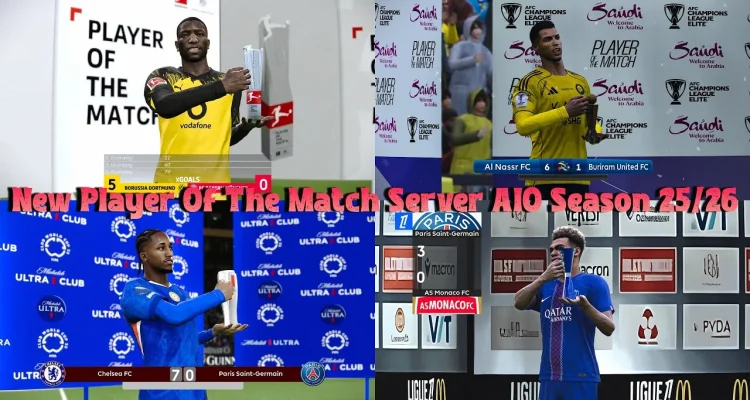 PES 2021 POTM Server - công cụ quản lý Player of the Match