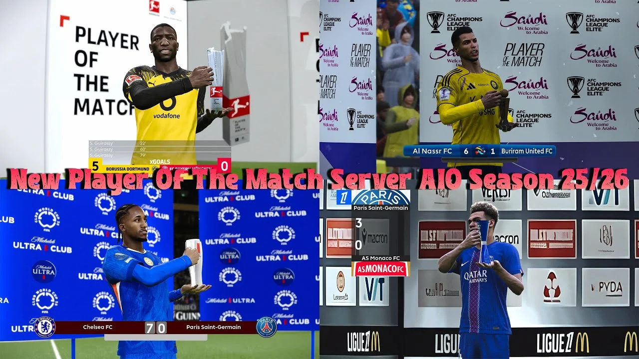 PES 2021 POTM Server - công cụ quản lý Player of the Match