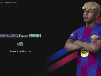 PES 2021 VirtuaRED Patch v10 - Cập nhật mùa giải mới 2025/2026