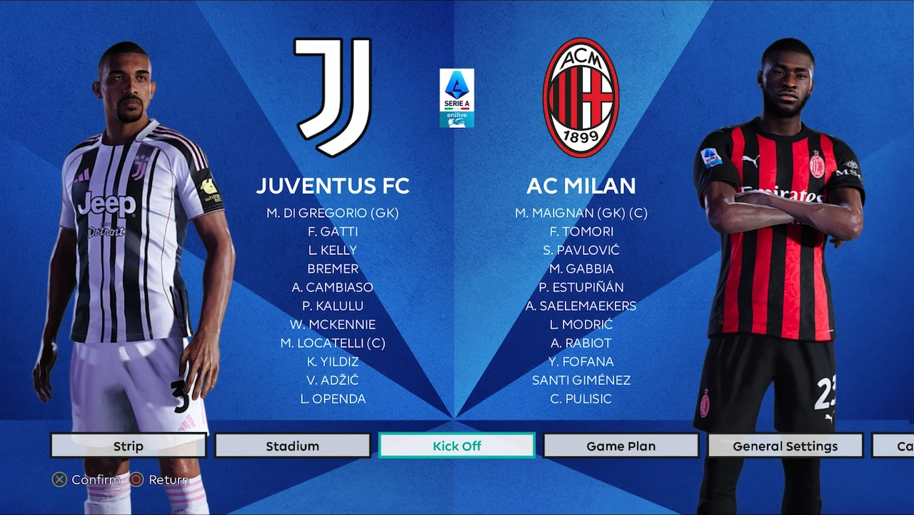 PES 2021 VirtuaRED Patch v10 - Cập nhật mùa giải mới 2025/2026