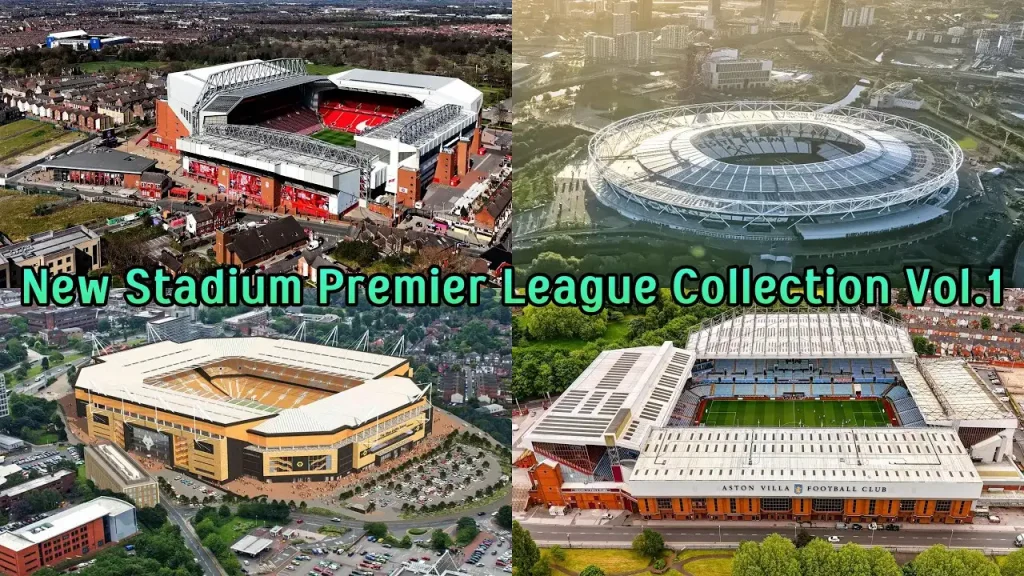 PES 2021 EPL Stadium Update 2026 Collection: Cập nhật sân Premier League cho PES 2021
