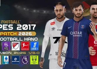 PES 2017 Next Season Patch 2026 | eFootball HANO V6.0 AIO