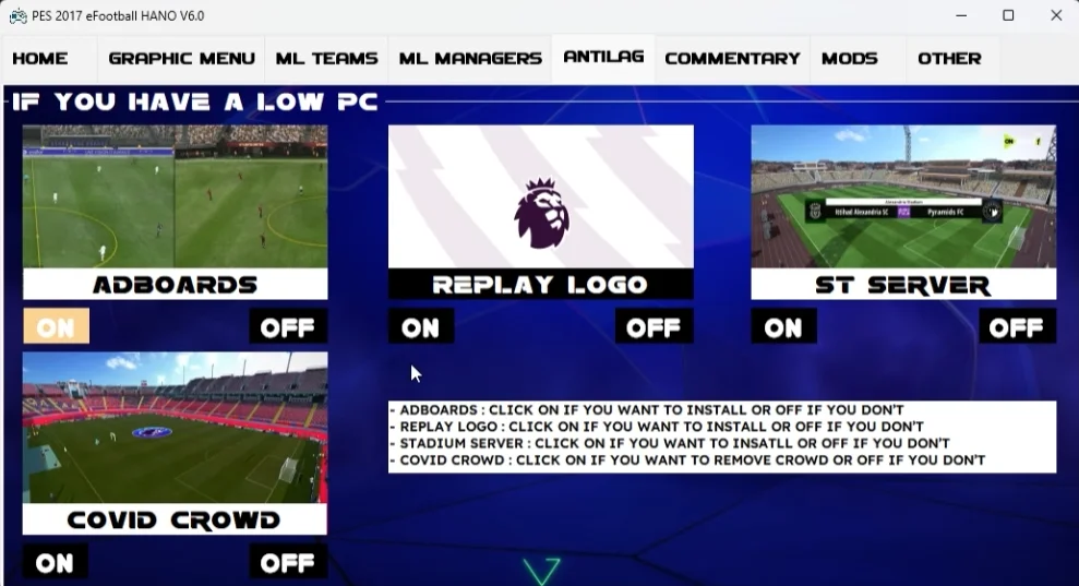 PES 2017 Next Season Patch 2026 | eFootball HANO V6.0 AIO